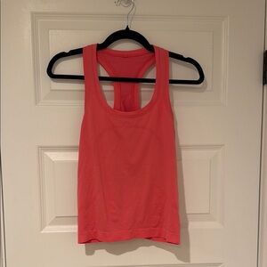 Lululemon Swiftly Tech Racerback Tank Waist Length Coral Women's 6